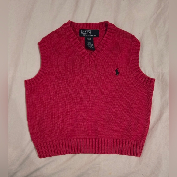VEUC - Polo by Ralph Lauren Red Vest; Size 3/3T - A little kid must-have!! - Picture 6 of 7